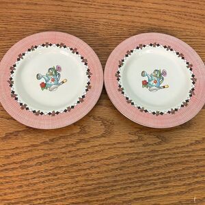 Mary Engelbreit Garden Time Dessert Plates…set 2